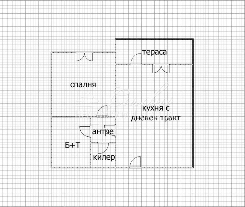 Двустаен ТУХЛЕН апартамент ново строителство - кв. Тракия