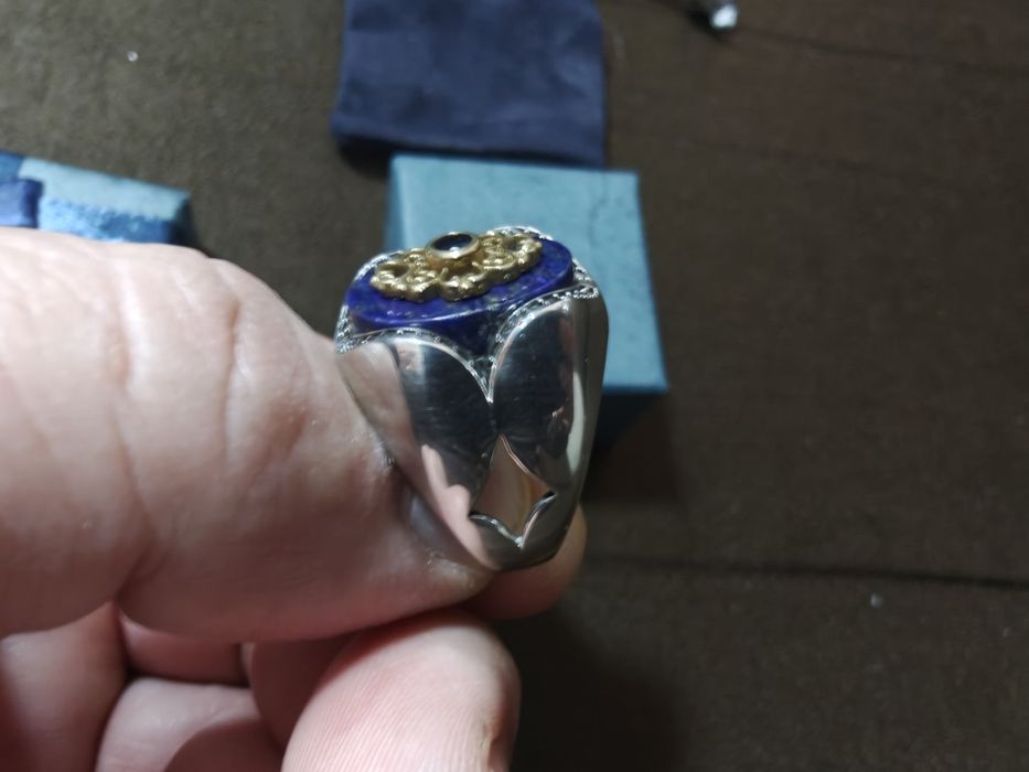 Мъжки сребърен пръстен 925