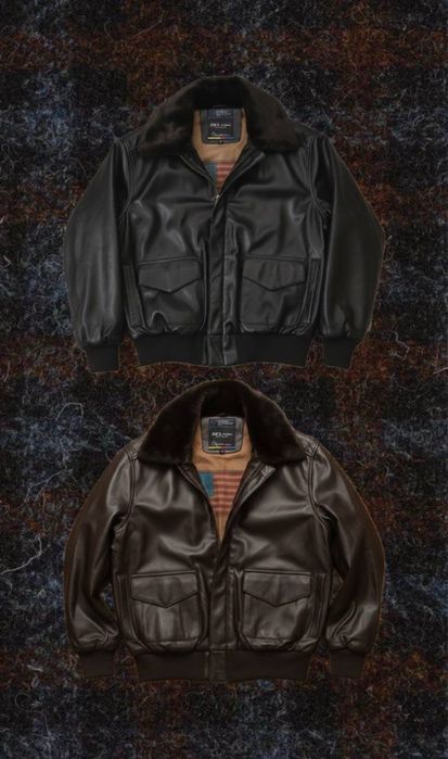 кожанные ветровки