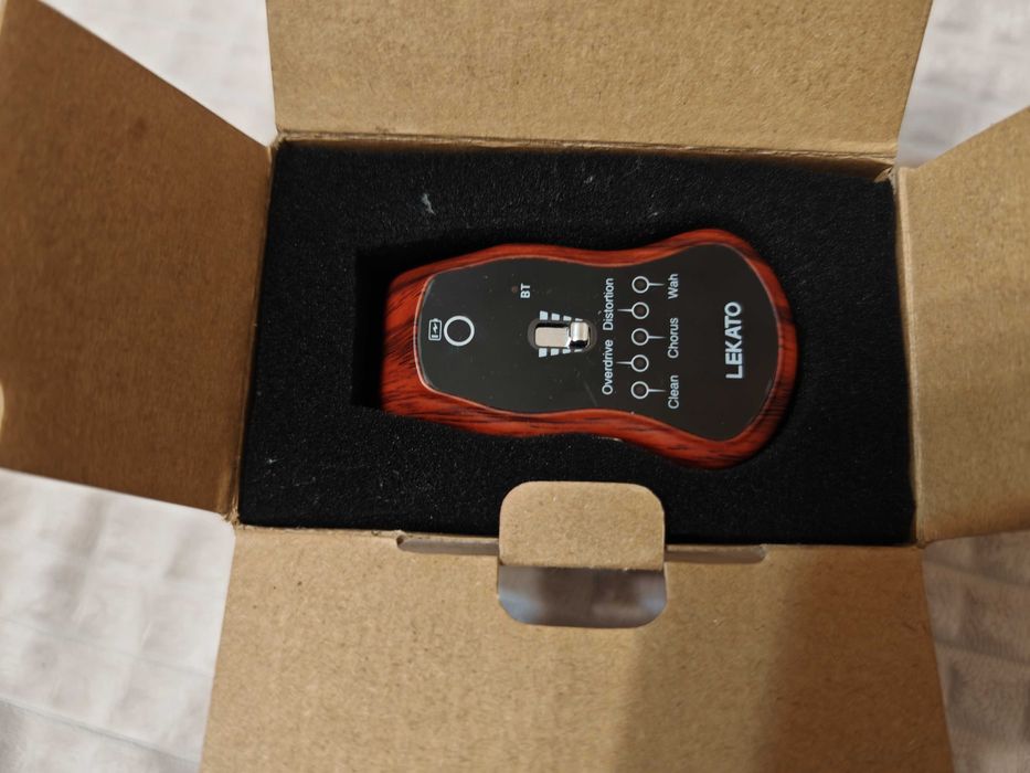 LEKATO мини китарен усилвател ефекти Bluetooth нов