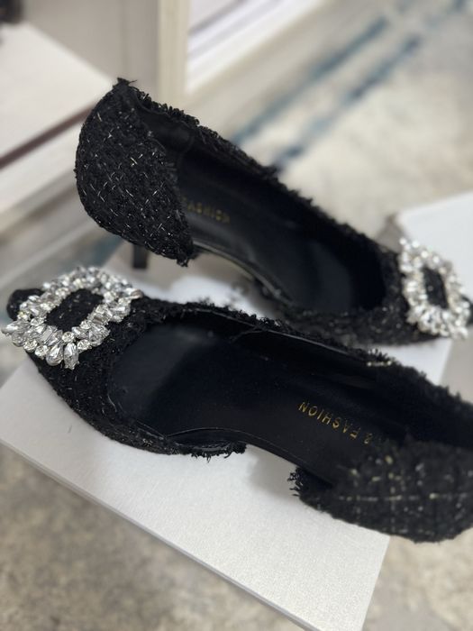 Туфли женские черные