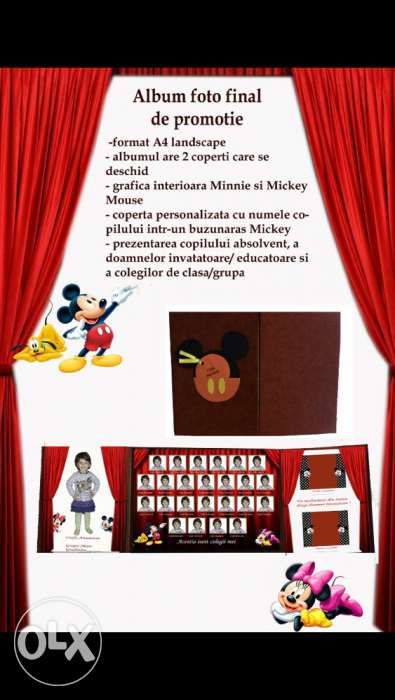 albume absolvire gradinita, scoala, liceu