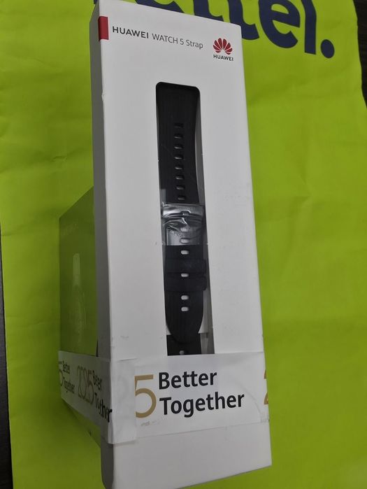 ЗАПЕЧАТАН 42mm Huawei watch 5 Yettel Гаранция 2027г. White | Бял