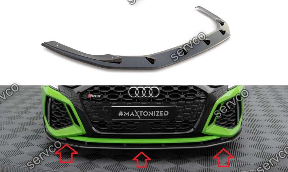Pachet Set Body kit tuning Carbon Audi RS3 8Y Sedan 2020- MaxtonDesign