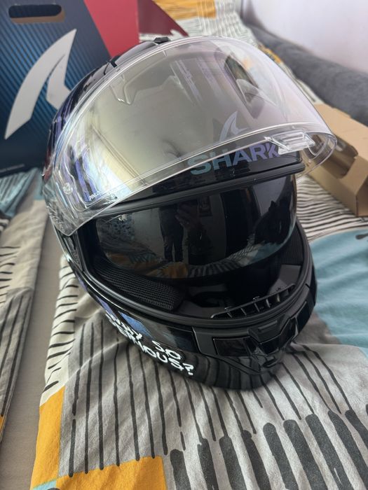 Мото яке, дънки и ръкавици Alpinestars