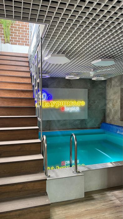 Новая баня на дровах