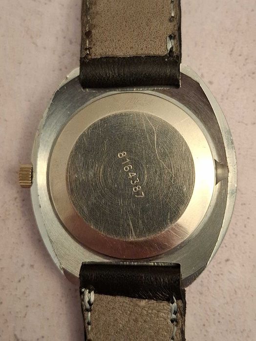 Ceas Raketa Big Zero USSR – mecanic 19 rubine – 39 mm – curea piele