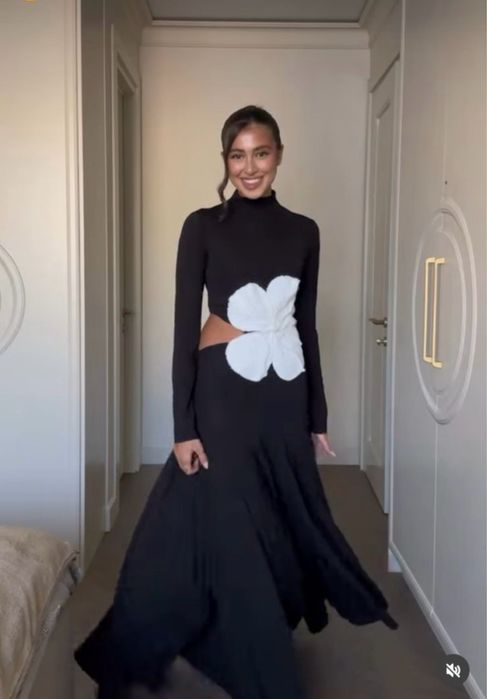 Продам черное, элегантное платье от КЗ дизайнера