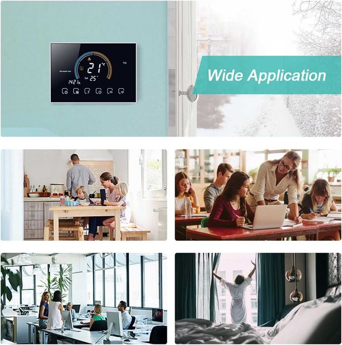 Интелигентен термостат,със сензорен екран за бойлер