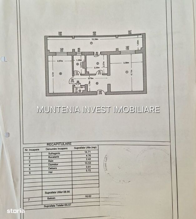 Ap. 2 cam. cf. I, dec. mobilat, Trivale