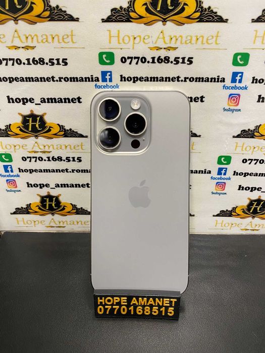 Hope Amanet P3 Iphone 15 Pro / 128 gb / 89% baterie