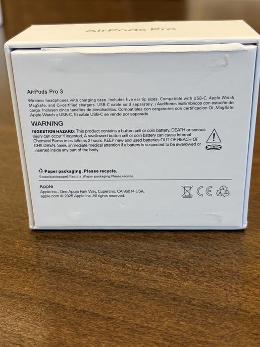 AirPods Pro 3, TWS, ANC