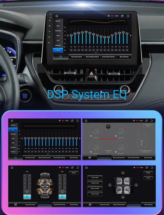 Navigatie Android dedicata Toyota Corolla 12 (2018-2021)