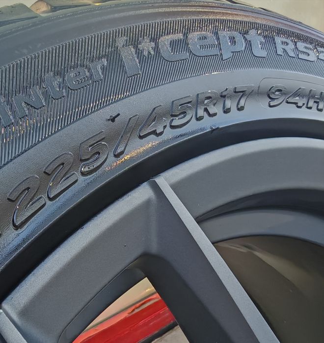 Set de roti cu jante 17", 5x112, 225 45 17 MS, pt Audi, BMW, Seat, Skoda, Cupra, VW, Mercedes, Mini, etc