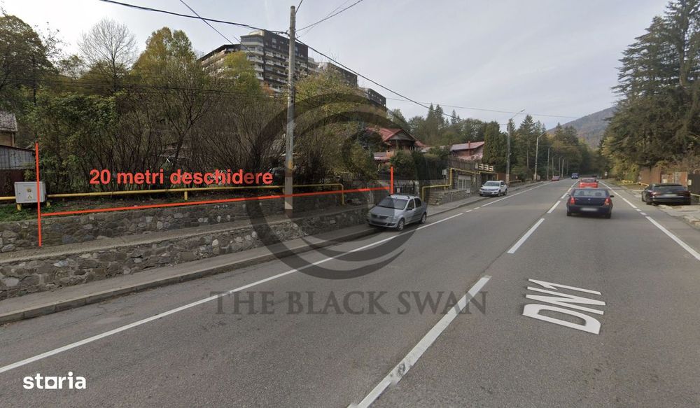 Teren intravilan de vanzare | 1170 mp | Sinaia, Prahova | Comision 0%