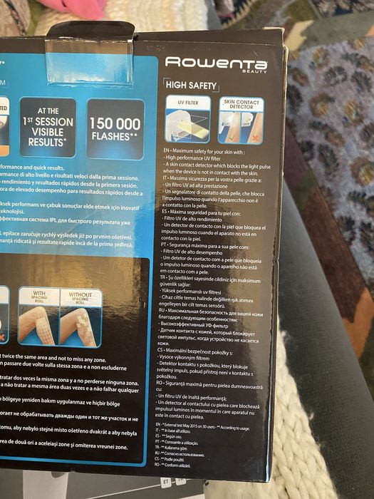 Ipl rowenta, home system, nou
