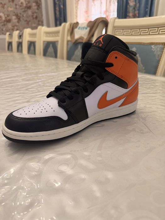 Nike air jordan 1 Orange/white/black
