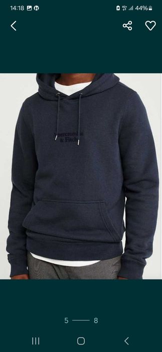 Толстовки "Abercrombie & Fitch".