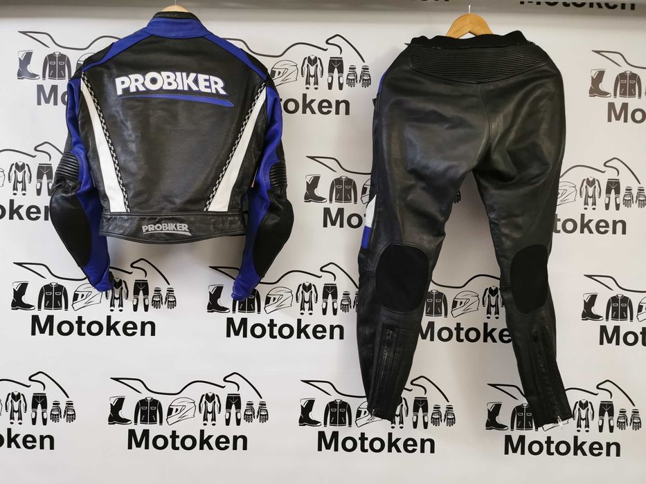 Costum moto piele dama Probiker marime 38