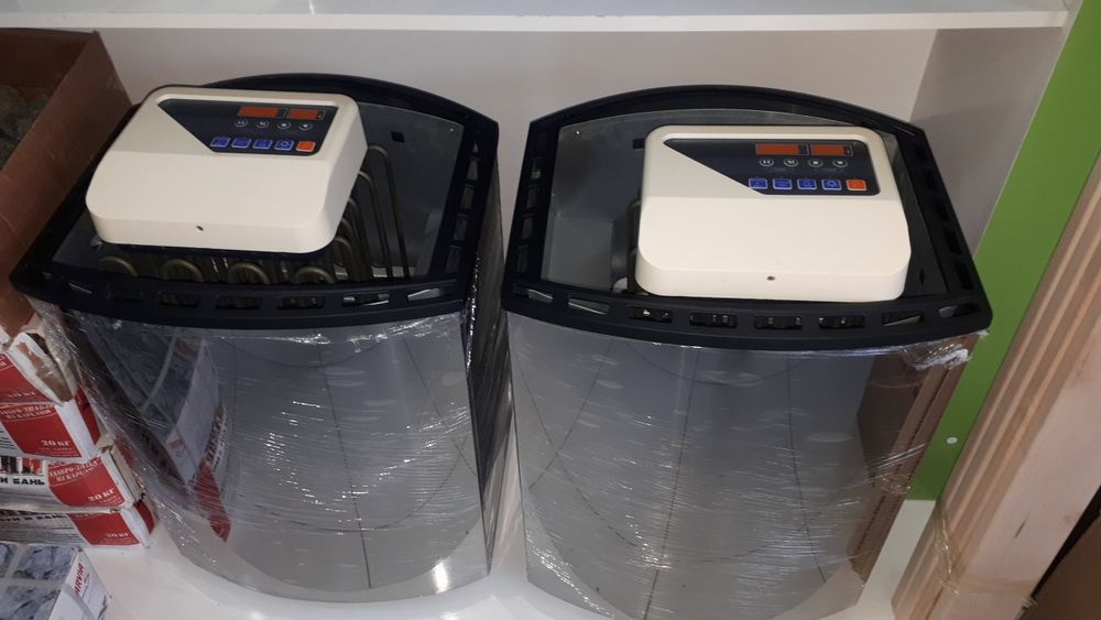 Электрические печки  для сауны и парогенераторы для хамамов HARVIA