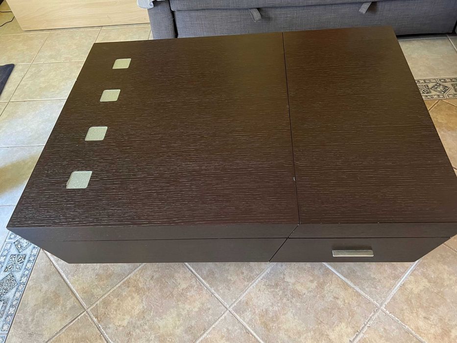 холна маса кафяв дъб