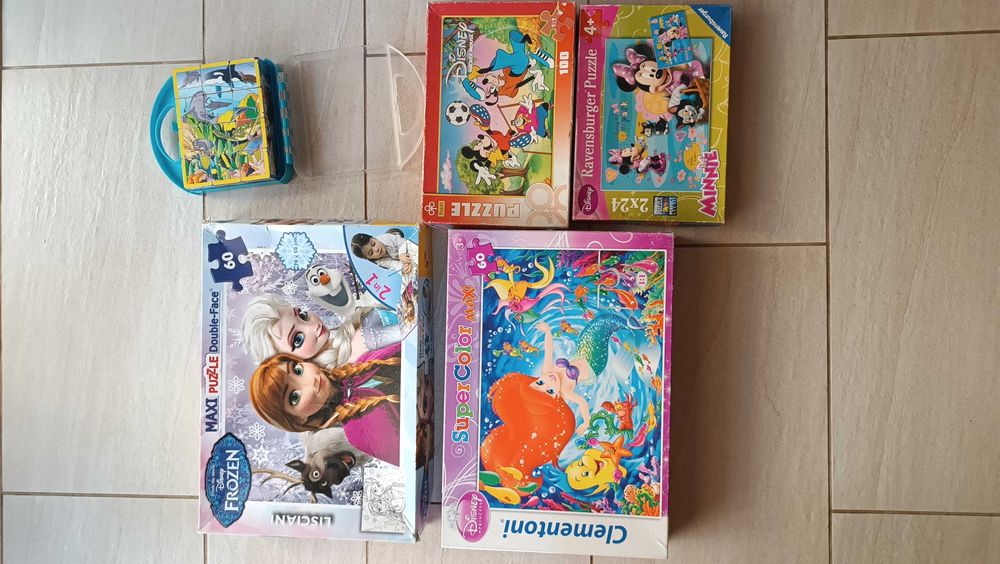 Пъзел Елза и Анна  Малката русалка Мики Мини Маус Minnie Mickey Mous