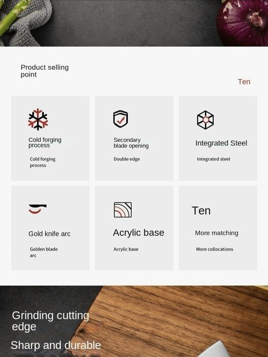 Японски Професионален Кухненски Сатър от неръждаема стомана с оригинал