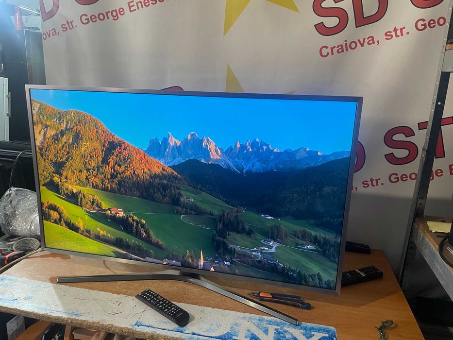 Televizor Smart 4K UHD Samsung UE40MU6475/102 cm Netflix Gratuit  Garantie 2 ani