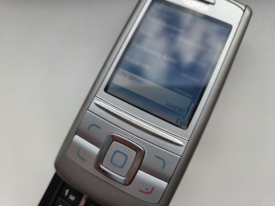 Nokia 6280 slide