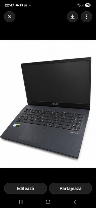 Laptop Asus GTX 1650 4gb