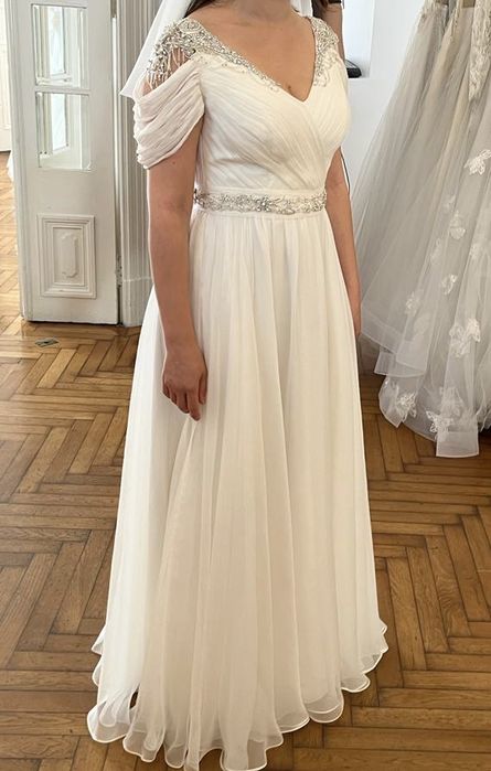 Rochie de mireasa LMT din matase naturala