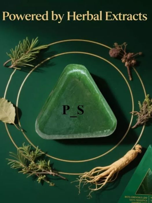 Soch ustiraedigan yashil savun