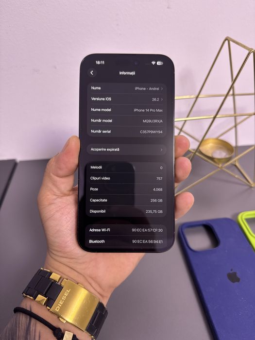 Iphone 14 ProMax 256 Gb ca nou