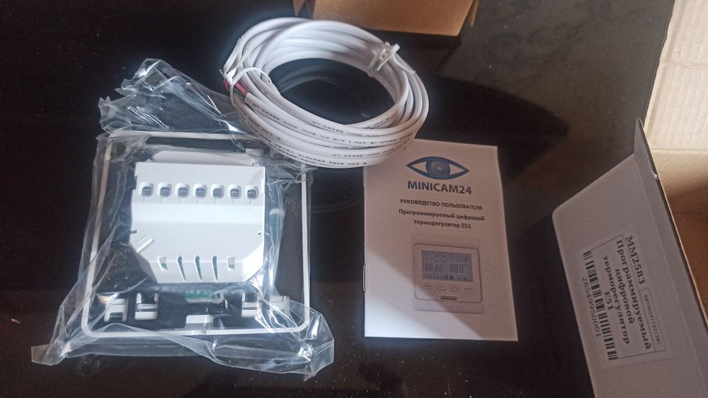 Датчик температуры пола и воздуха цифровой терморегулятор