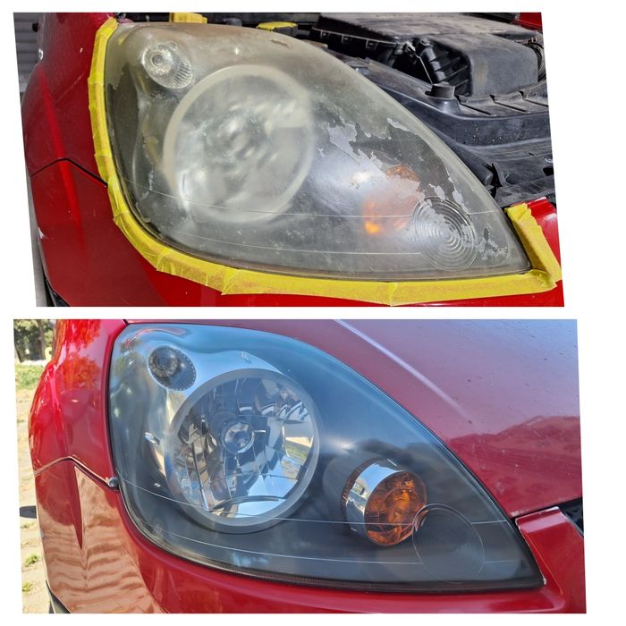 Полиране на фарове, стопове, автомобили, фолиране на стъкла и пране