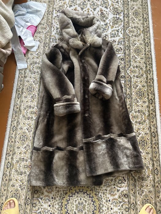 Продам шубу мутон 56