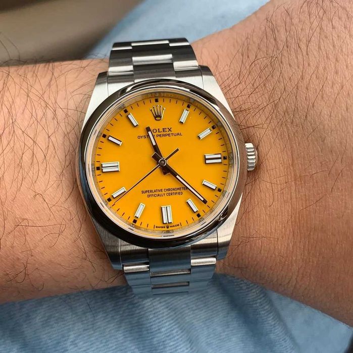 rolex datejust oyster сребрист/жълт