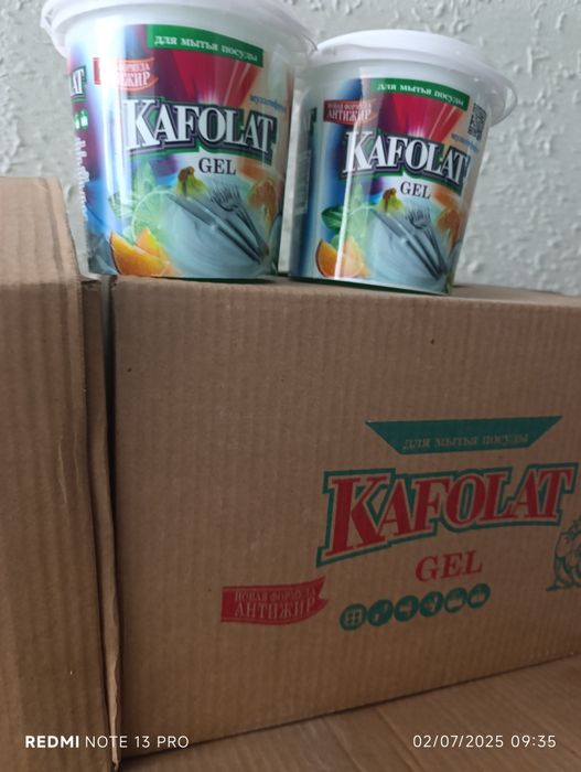 Kafolat gel sotiladi