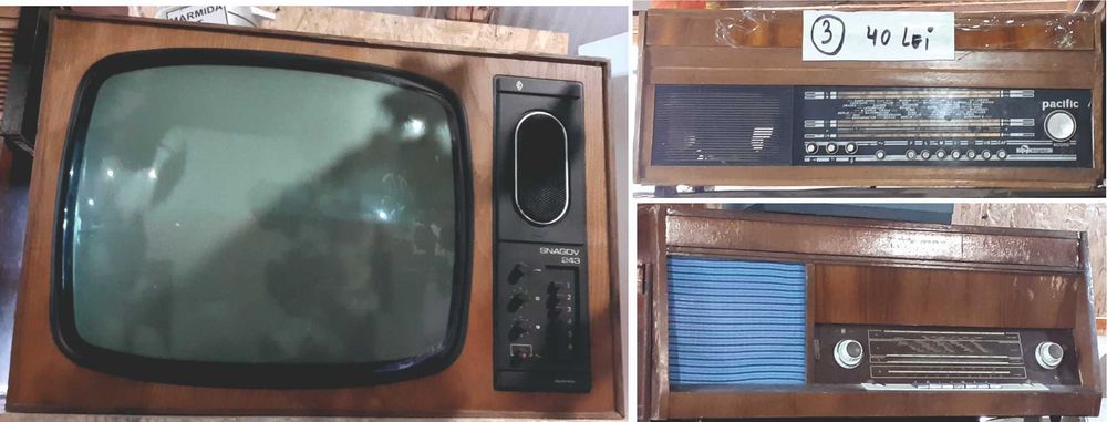 Aparate de radio vechi cu pick-up