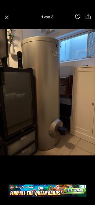 Boiler viessmann verticell 300 litri