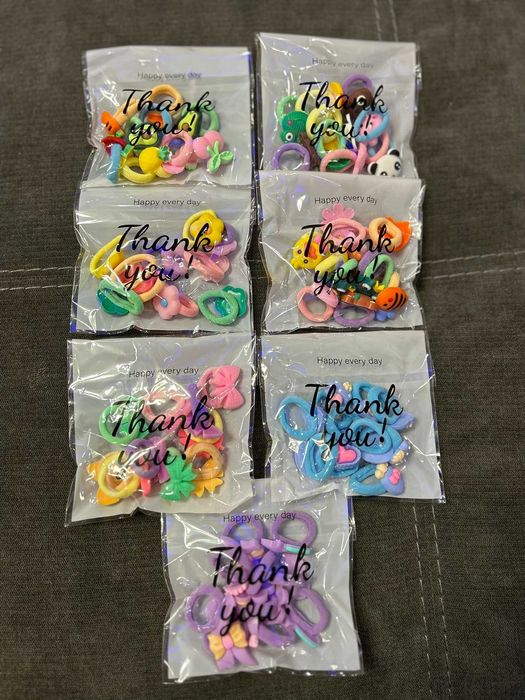 Различни видове ластици за коса