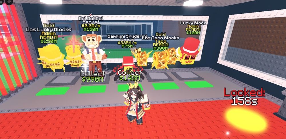 Продам lucky block в игре steal a brairot