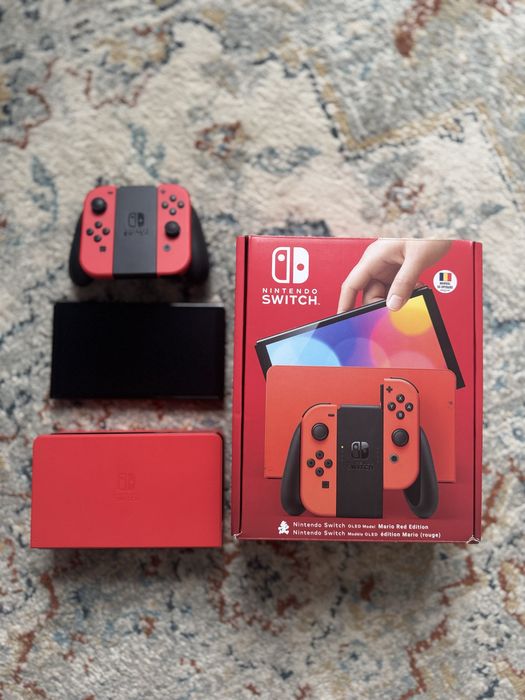 Nitendo switch Oled Mario Edition nou schimb/vand