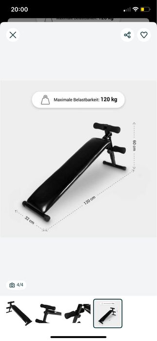 Banca abdomene fitness