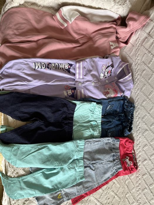 Вещи на девочку 5-7 лет Все что на фото 5000тг