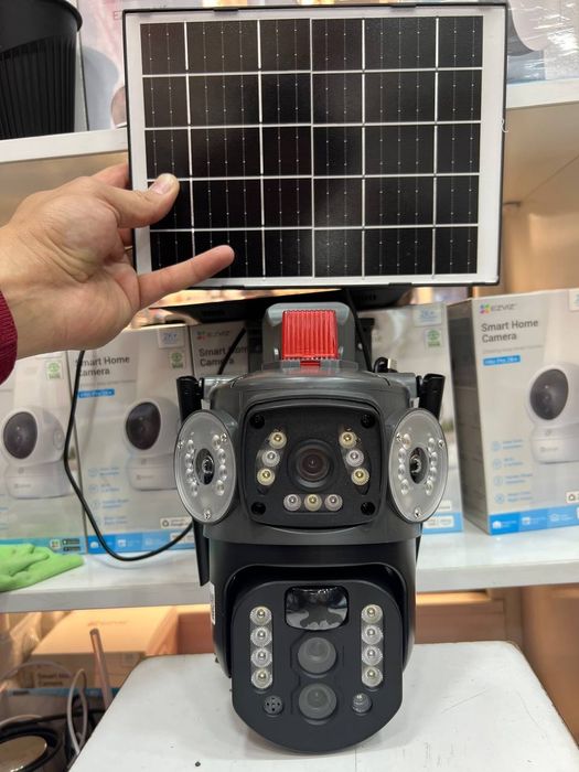 WiFi 4G Quyosh PaneLLi Kamera