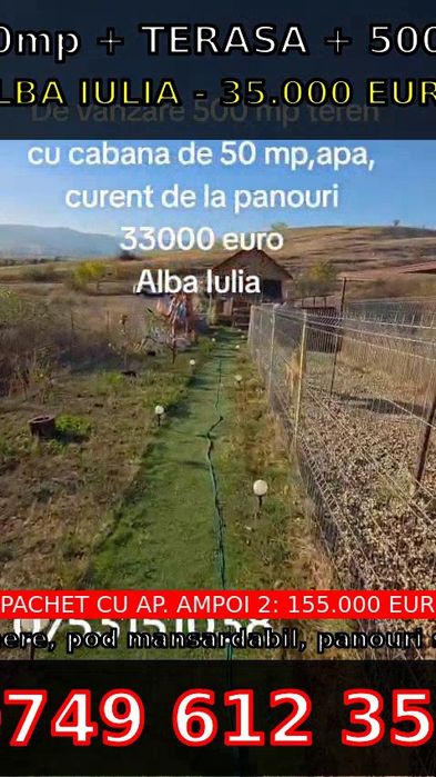 Vând cabana, zona linistita