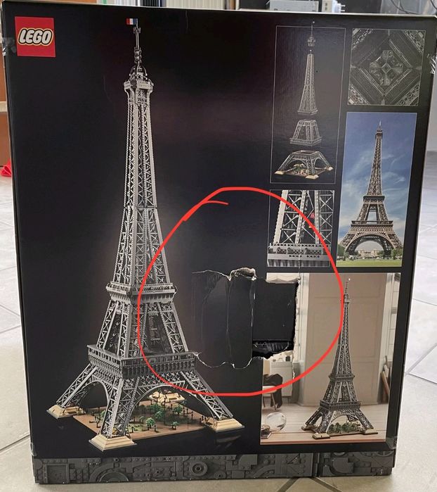 Lego Icons Eiffel Tower 10307 nou sigilat