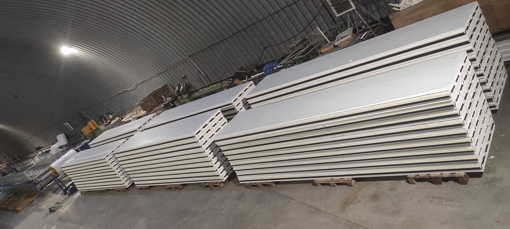 Сэндвич-панели стеновые и кровельные