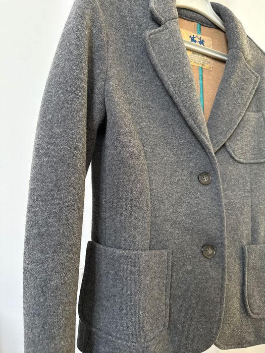 Sacou La Martina gri marimea 42 S blazer original elegant